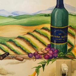 Whimsical Vine & Wine Kitchen - Close-Up of the Whimsy