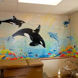 "Under the Ocean" Pediatric Exam Room- Streetsboro, OH