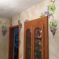 A Touch of the Vine - Just a touch of wispy grapevines was the desire of this homeowner, along with …. - 