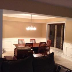 Dining Room - BEFORE - This Dining Room needed it's own personality to separate it from the Living Room space. - 