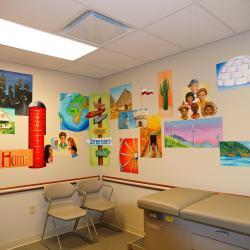 "Around the World" Pediatric Exam Room- Streetsboro, OH