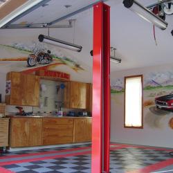 A Collector's Garage now has walls that tell a story